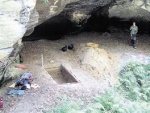 Naleziště v Konejlově jeskyni u Turnova
